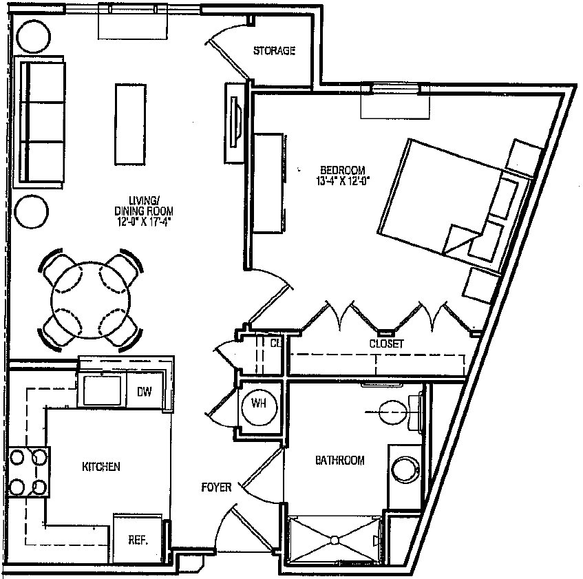 Suite A Floorplan
